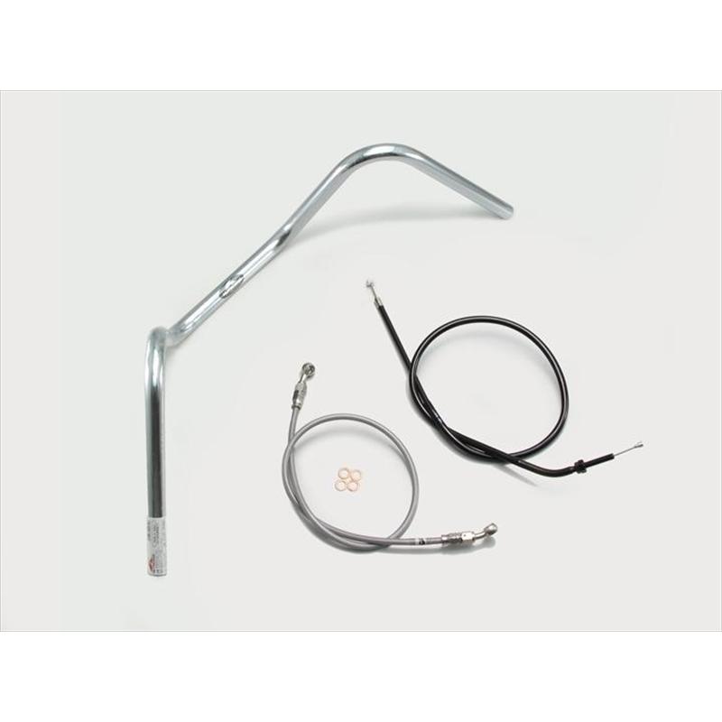 バイク ハンドル ハリケーン HURRICANE ２００アップ１型 ハンドルSET H023-010C 取寄品