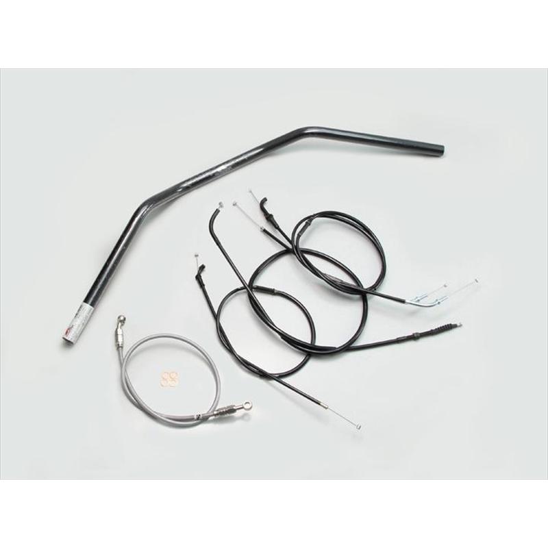 自動二輪車 手持ち部分 ハリケイン HURRICANE トラッカーＬＯＷ 手持ち部分SET H710-043B 取寄品