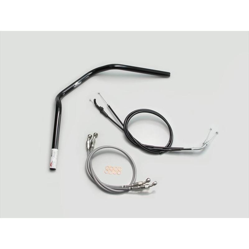 バイク ハンドル ハリケーン HURRICANE ナロー２型 ハンドルSET H708-046B 取寄品