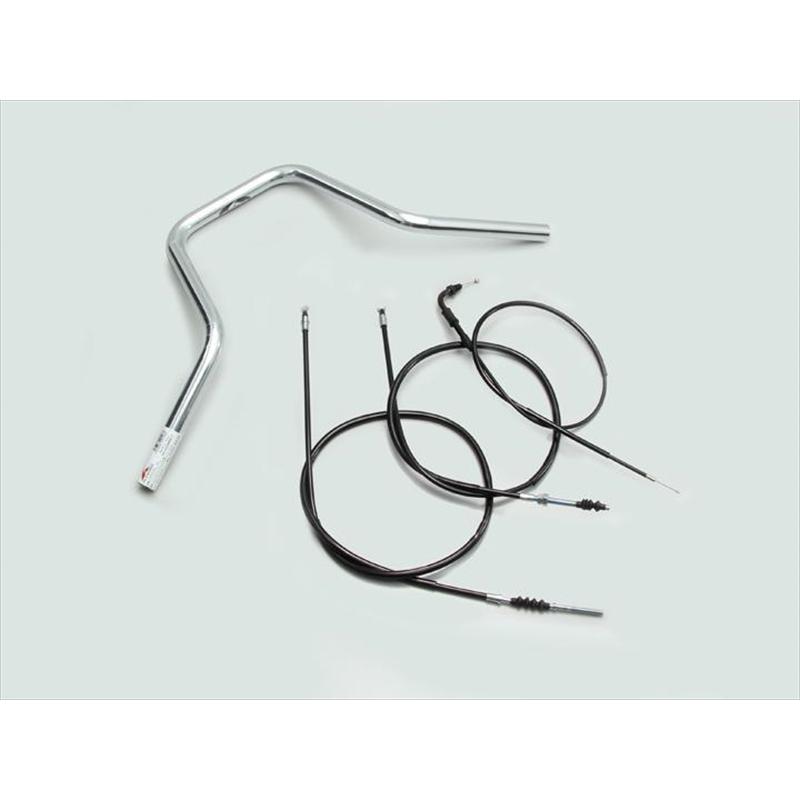 バイク ハンドル ハリケーン HURRICANE ミニミドルアップ２型 ハンドルSET H020-036C 取寄品