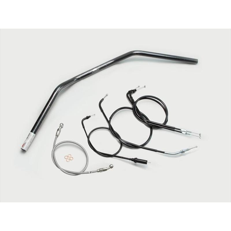 自動二輪車 手持ち部分 ハリケイン HURRICANE トラッカーＬＯＷ 手持ち部分SET H014-043B 取寄品