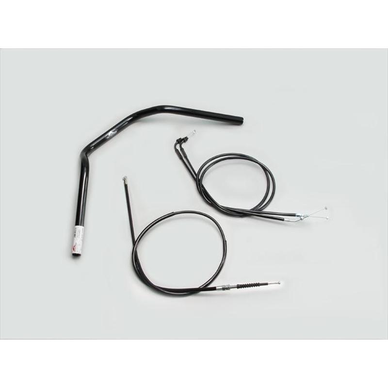 バイク ハンドル ハリケーン HURRICANE ナロー２型 ハンドルSET H305-046B 取寄品