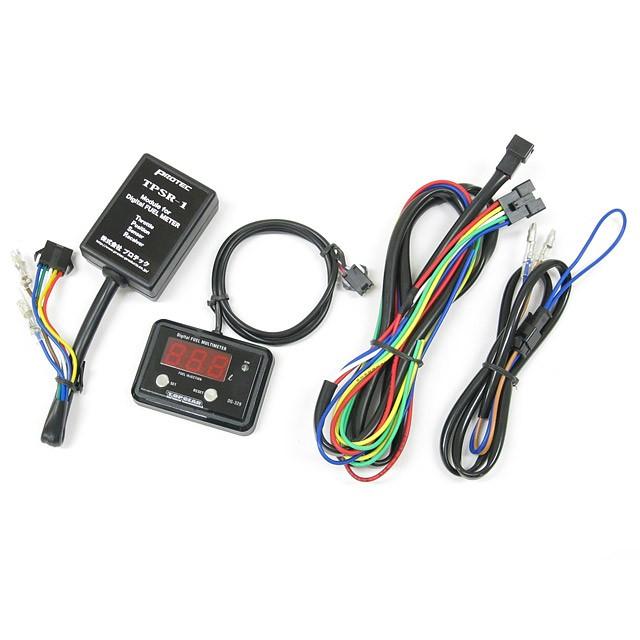 Protec DG-C01 デジタルフューエルマルチメーター TPS スロットルポジションセンサー 付キキャブ車用 11289