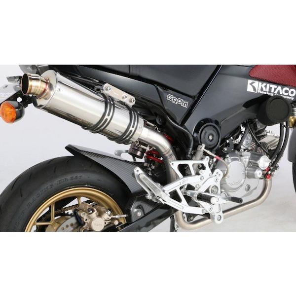 Gクラフト 未使用ホイールタイヤセット 3.5J 10インチ バイク KITACO キタコ レーシングマフラー GROM 540-1432700 取寄品