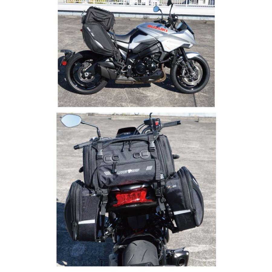 バイク用品28リットル 47リットル ブラック ROUGH&ROAD ラフ&ロード