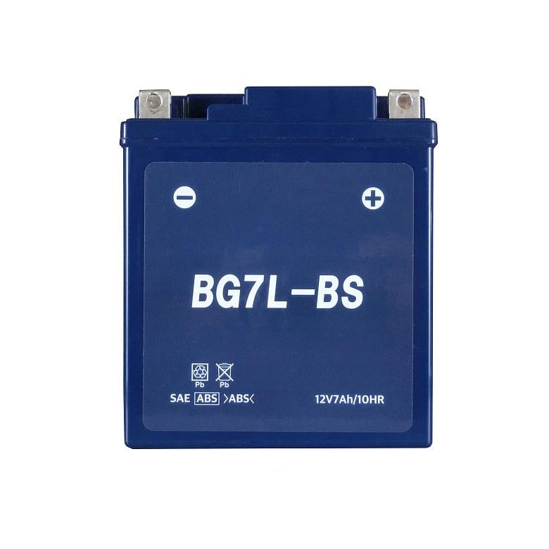 バイクバッテリー　BG7L-BS オートバイ用バッテリー/BG7L-BS/互換/YTX7L-BS/GTX7L-BS/FTX7L-BS