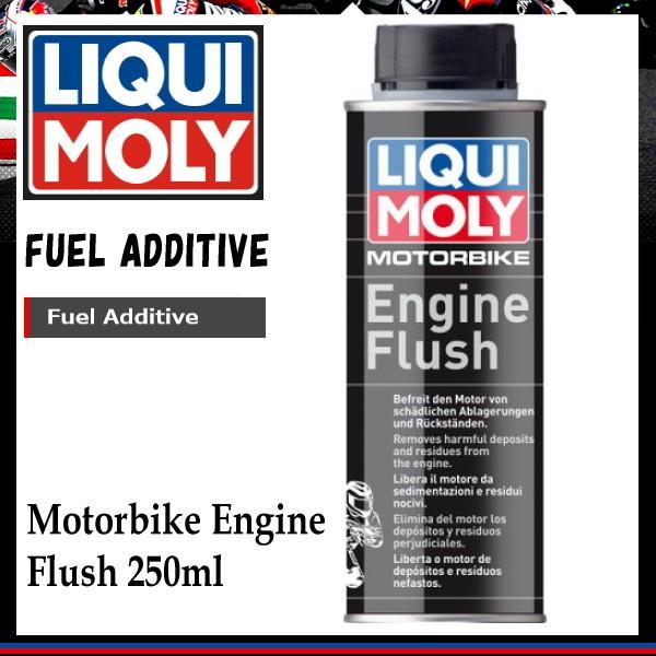 【5日前後で発送】LIQUI MOLY Motorbike Engine Flush 250ml (リキモリ モーターバイク エンジンフラッシュ 20862 添加剤 エンジンフラッシング剤)｜hatoya-parts-nb