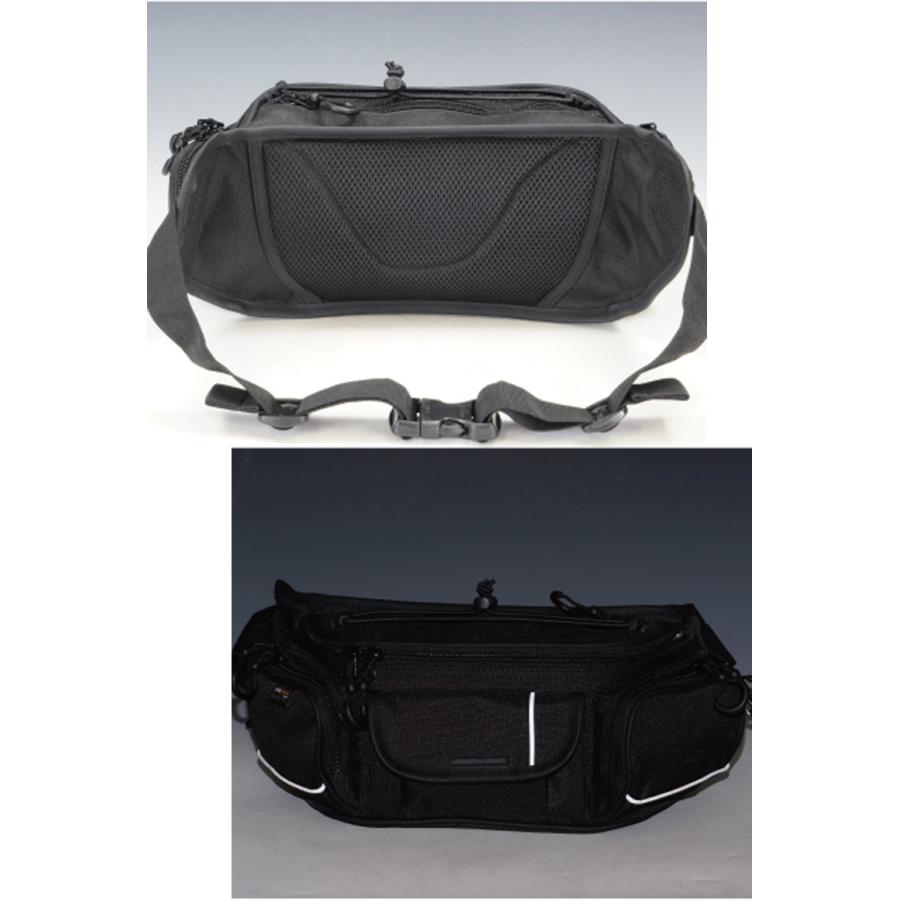 バイク用品バッグ ウエストバッグ コーデュラ CORDURA ROUGH&ROAD ラフ
