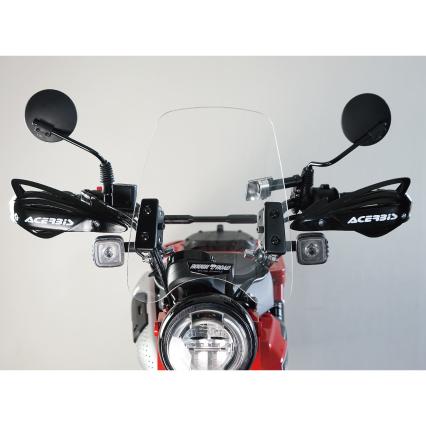 バイク用品 ラフアンドロード ラフ＆ロード パイプマウントスクリーン