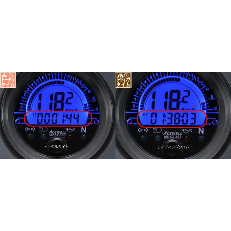謝恩セール 在庫あり ACEWELL エースウェル 多機能デジタルメーター MD052-353 スピードメーター バイク用 :y20150817002:NB・バイク用品はとや - 通販 - Yahoo!ショッピング 謝恩セール 在庫あり ACEWELL エースウェル 多機能デジタルメーター MD052-353 スピードメーター バイク用 :y20150817002:NB・バイク用品はとや - 通販 - Yahoo!ショッピング