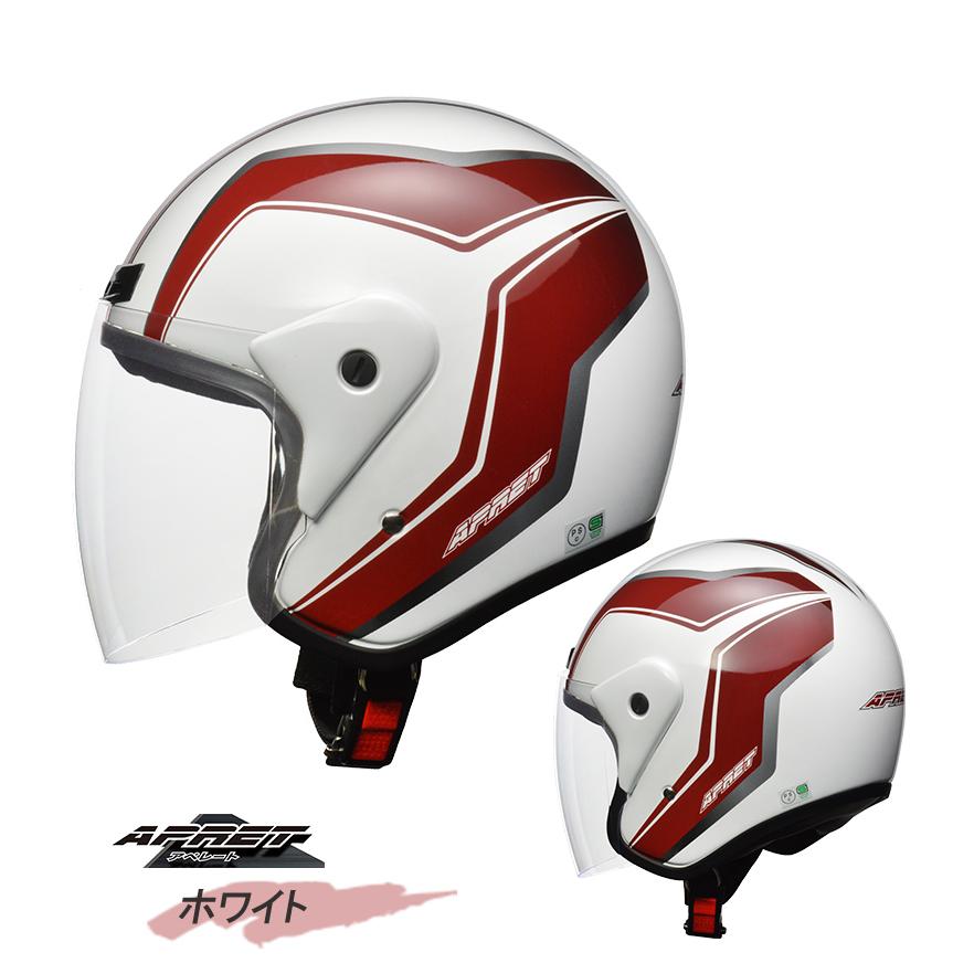 バイク用 ヘルメット ジェット おすすめ かっこいい 人気色 男女兼用 ガンメタ 白 Lead リード工業 アペレート ジェットヘルメット Apret 取寄品 Zk Nb バイク用品はとや 通販 Yahoo ショッピング