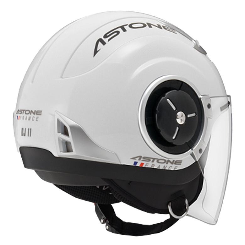 世界有名な バイクヘルメット ジェット ソリッド インナーシールド装備 カッコいい おすすめ 人気 Astone アストン Dj11 ホワイト Aynaelda Com