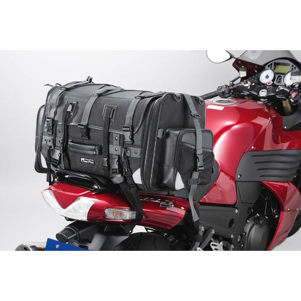 バイク  モトフィズ MOTOFIZZ キャンピングシートBAG2 BLK 75L 350X620X350 MFK-102 取寄品 セール｜hatoya-parts｜02