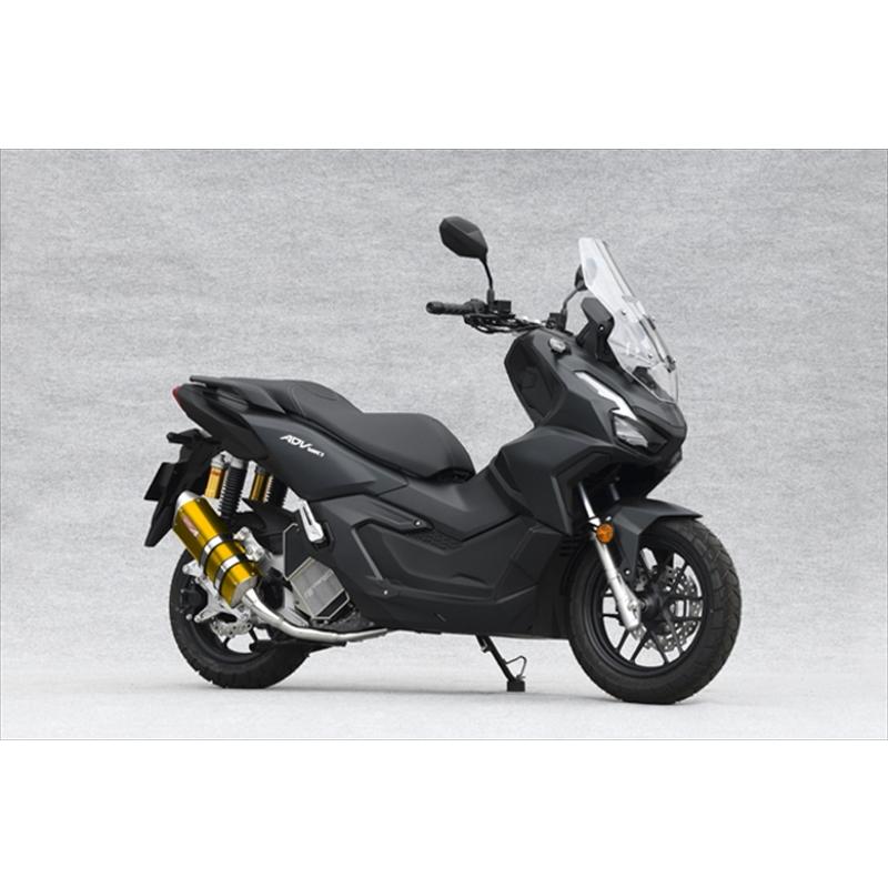 マフラー ヤマモトレーシング SPEC-A TYPE-SA ゴールド ADV160 8BK