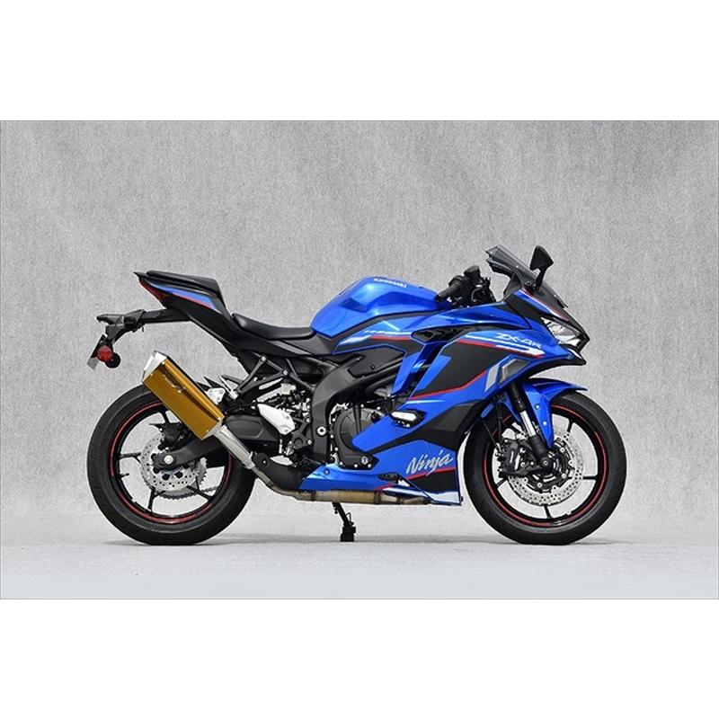 マフラー ヤマモトレーシング SPEC-A S/O DOWN TYPE-SA ゴールド ZX-4R