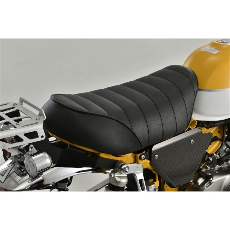 5LモンキーTL社外シート張替えダイヤステッチ