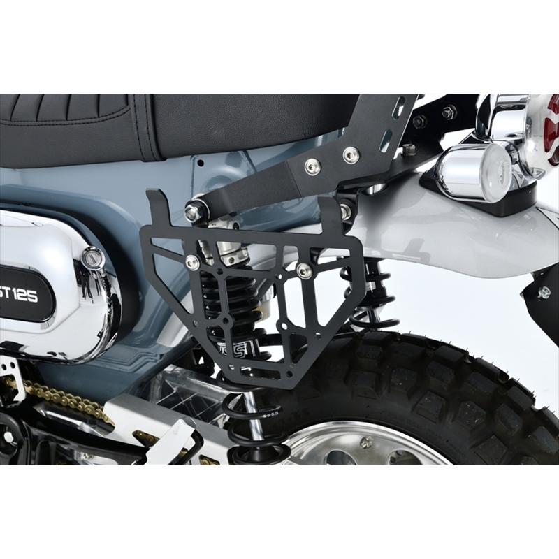 パーツ ta バイクパーツ ジークラフト サドルバックサポート スチール DAX125