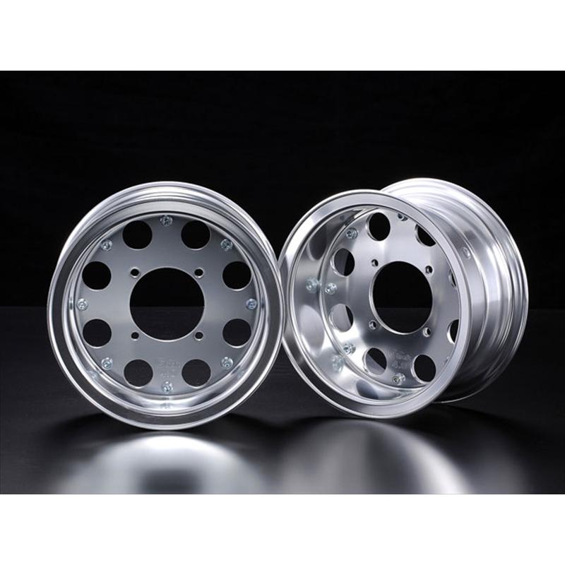 ジークラフト G-クラフト 8インチ4.0Jホイール 8穴 1輪分 シルバー