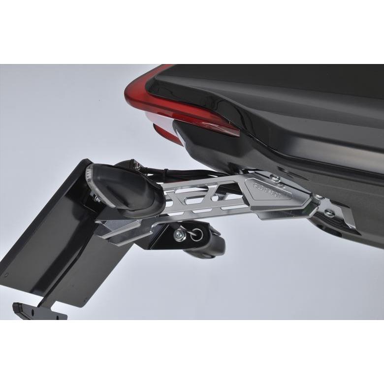 バイク 外装 ビレットライセンスホルダー シルバー KATANA 19- 71547