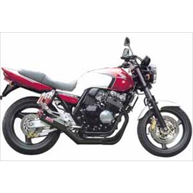 マフラー モリワキエンジニアリング モリワキ フルEX ONE-PIECE BLACK CB400SF H-VTEC 99-07 01810-40168-01 取寄品｜hatoya-parts｜02