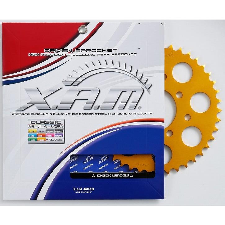 バイク XAM ザム スプロケット 530-42T ZZR1400 A6407-42 取寄品 セール｜hatoya-parts