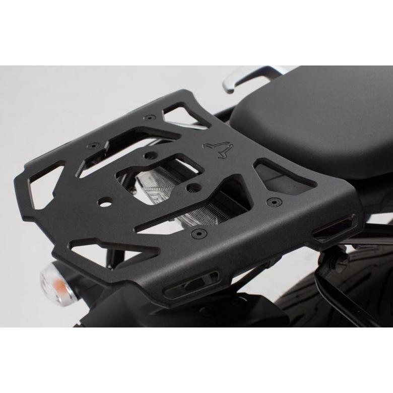 バイク ケース（バッグ） キャリア エスダブリューモーテック ALU-RACK(アルラック)BLK MT-07TRACER 16- SW-MOTECH GPT0659315000/B 取寄品