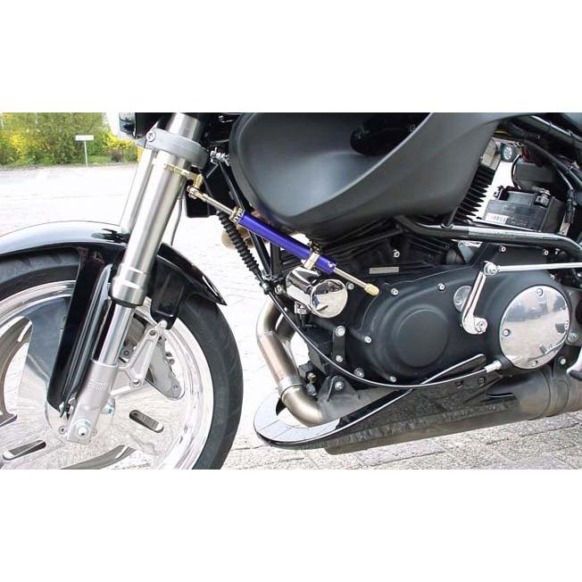 バイク HYPERPRO ハイパープロ CNCステダンステーSET 150mm GLD BUELL 