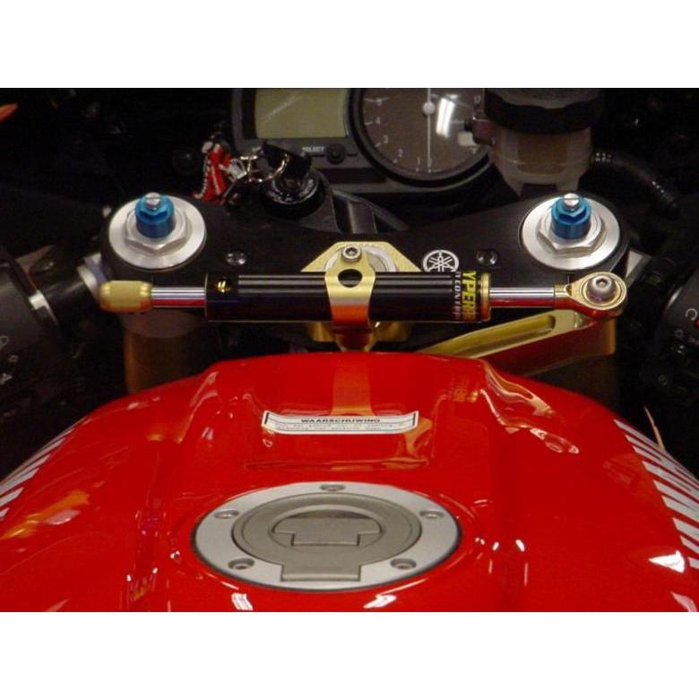 バイク HYPERPRO ハイパープロ CNCステダンステーSET 75mm BLK YZF-R1 00-01 ［スタンダード］ 22113019B 取寄品 セール