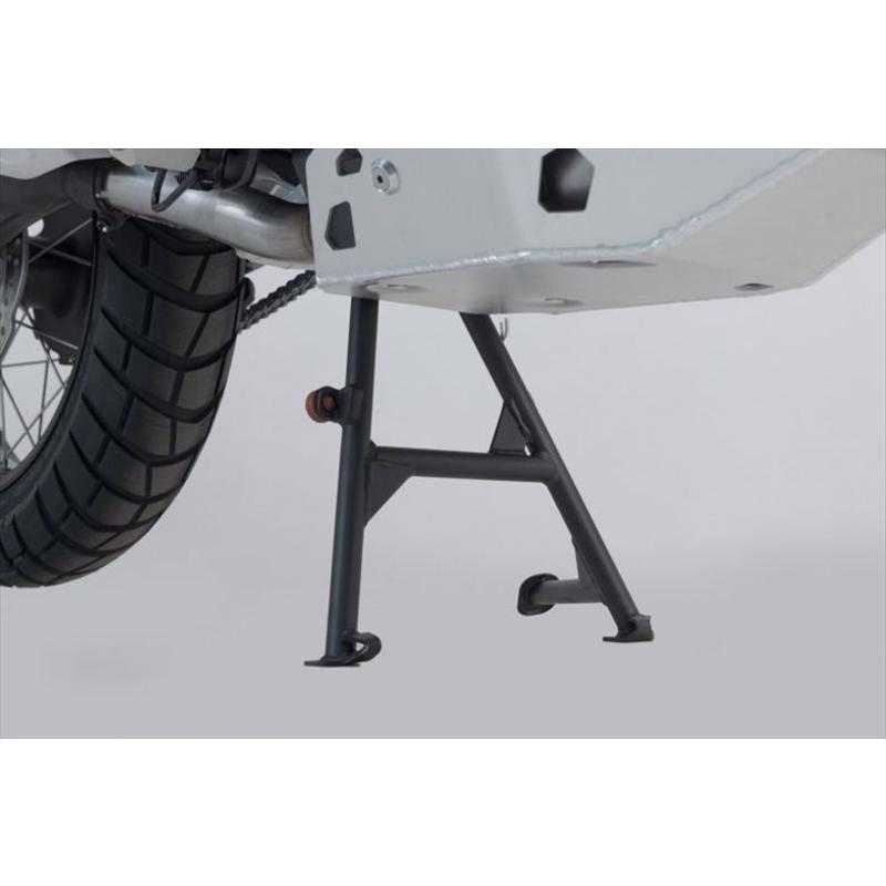 ソリッド様 外装 エスダブリューモーテック センタースタンド BLK XL750TRANSALP
