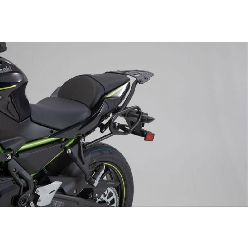 エスダブリューモーテック SLC サイドキャリア 左 Z650/NINJA650 16-23