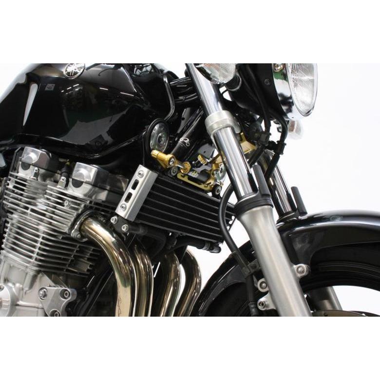 バイク HYPERPRO ハイパープロ CNCステダンステーSET 75mm BLK XJR1300