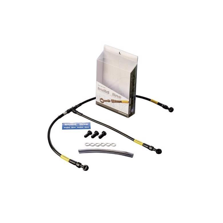 バイク ビルドアライン BUILDALINE Fホース ステンBLK T2タイプ ZX-10R