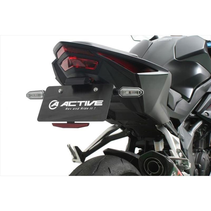 フルフェイス黒美品 外装 アクティブ フェンダーレスKIT LEDナンバートウツキ BLK CBR250RR