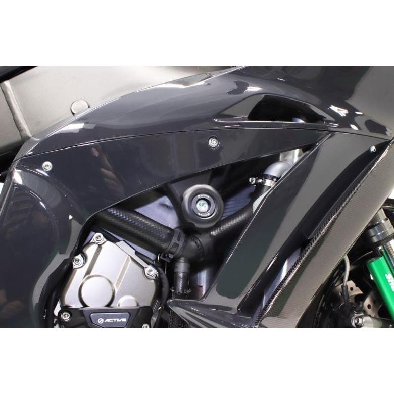 バイク アクティブ フレームスライダー ラウンド ZX-10R 11-18 ACTIVE