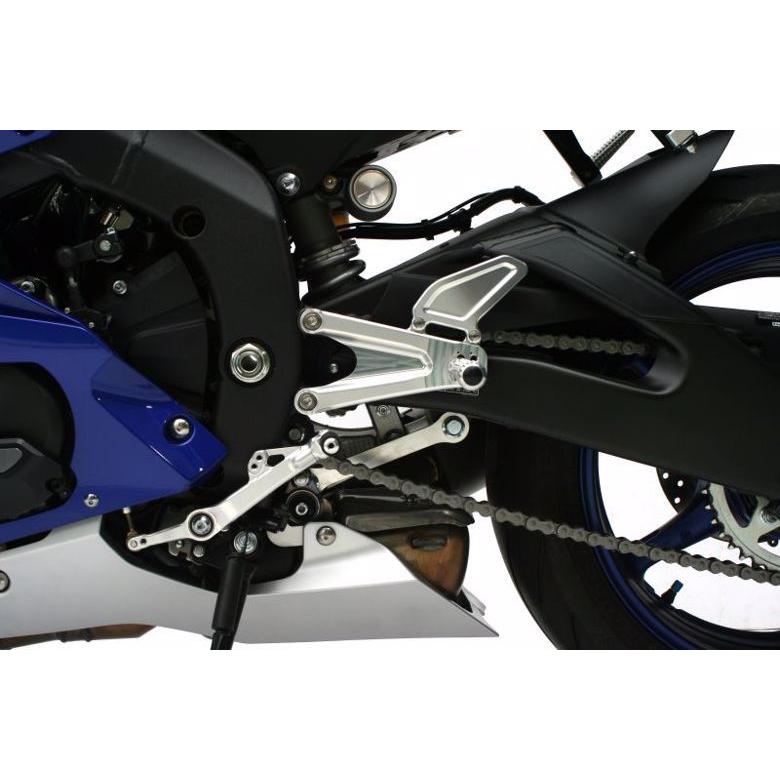バイク ステップ エラボレート フットコントロールKIT BLK YZF-R6 17-20 FCK3002B 取寄品の画像