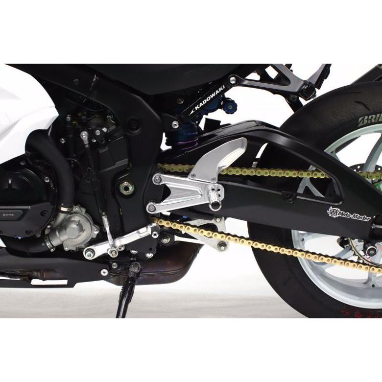 バイク ステップ エラボレート フットコントロールKIT SIL GSXR1000R 17-19  シフター有  FCK5001S 取寄品の画像