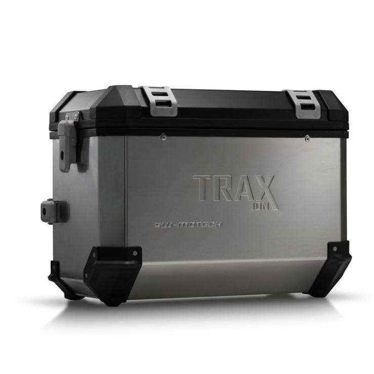 バイク  エスダブリューモーテック SWモーテック TRAX ION Lサイドケース 45L SIL 右 49x28x37cm 5.2kg ALK0016510001R/S 取寄品 セール