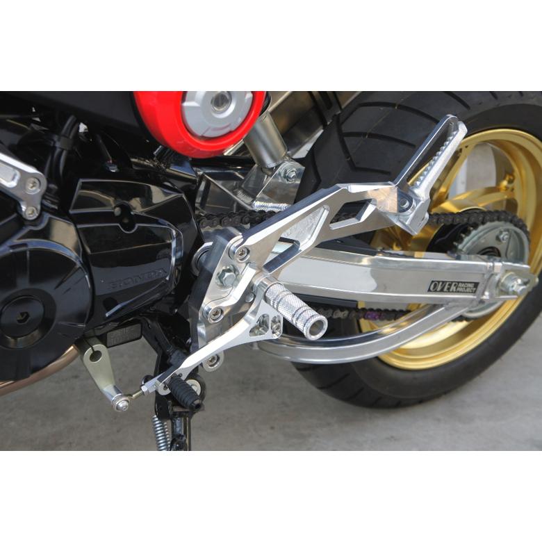 正規品 バイク ステップ オーヴァーレーシング OVER バックステップ タンデム 4POS BLK GROM 13-16 51-22-11B 取寄品 セール ヘルメット・バイク用品はとや - 通販 - PayPayモール 限定品在庫