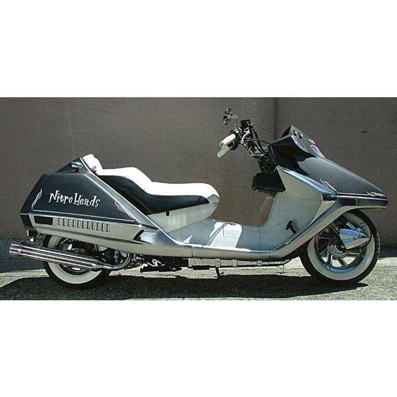 バイク マフラー ベリアル グランドスラム(チャンバー)SP BLU JOG-ZR