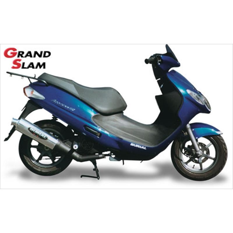 マフラー ベリアル グランドスラム(チャンバー) SLV アドレス110 S05