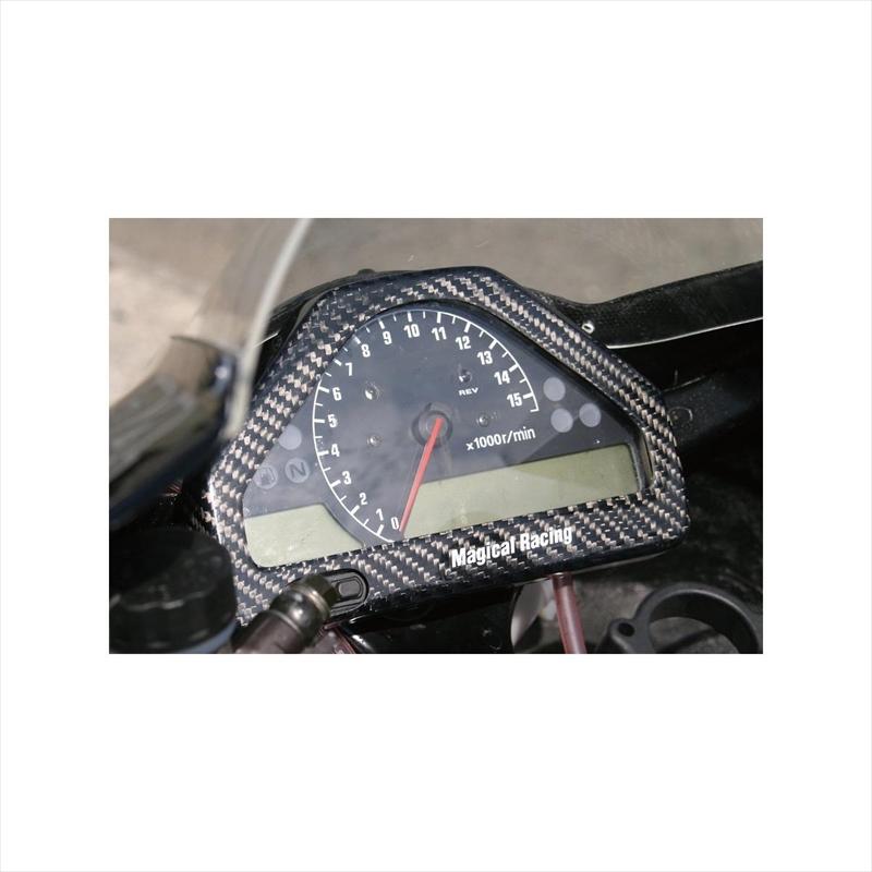 バイクパーツ 電装系 マジカルレーシング メーターカバー Gシルバー 
