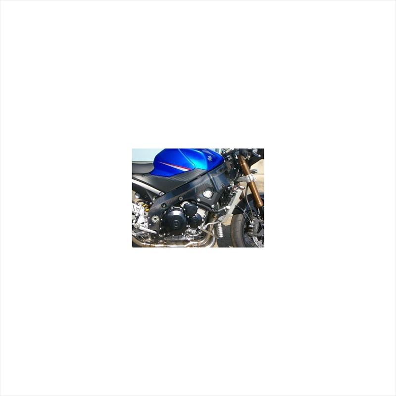 バイクパーツ 外装 クレバーウルフ フレームカバー カーボン/平織 07CB