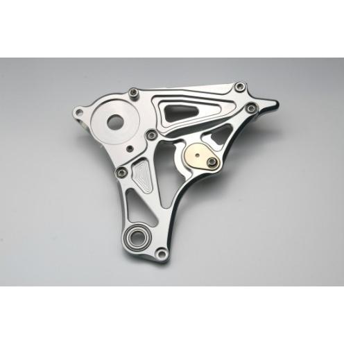 K-FACTORY フロントスプロケットカバー メタリックSLV XJR1300 00-06 