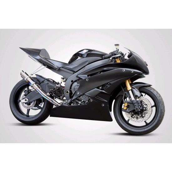 めい バイク K-FACTORY FRCチタン スリップオン GPタイプ YZF-R6 06-10 ケイ