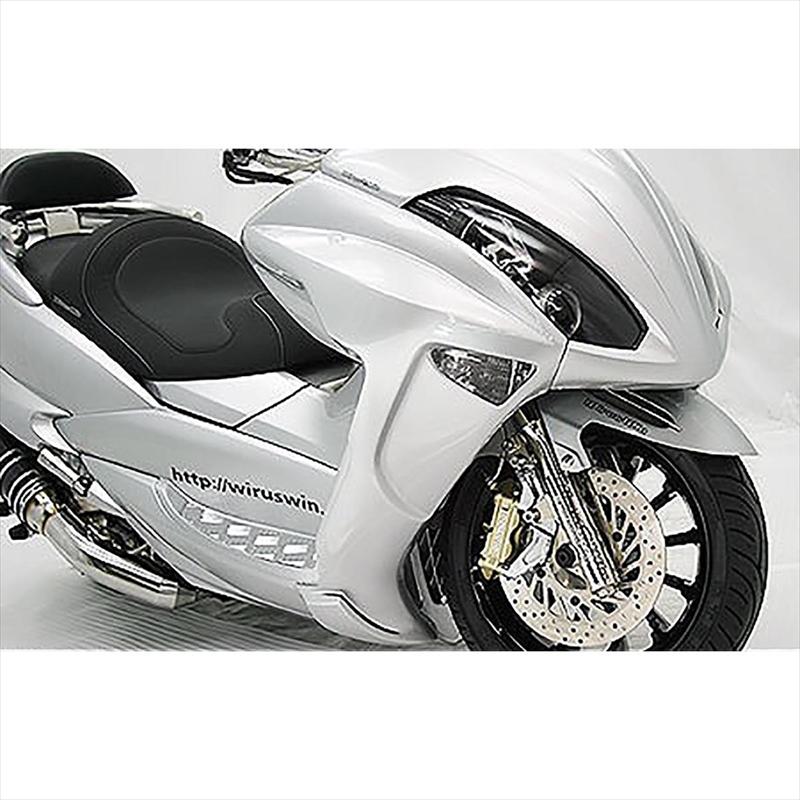 バイクパーツ 外装 ウイルズウィン ソリッドバイザーカウル 塗装ナシ