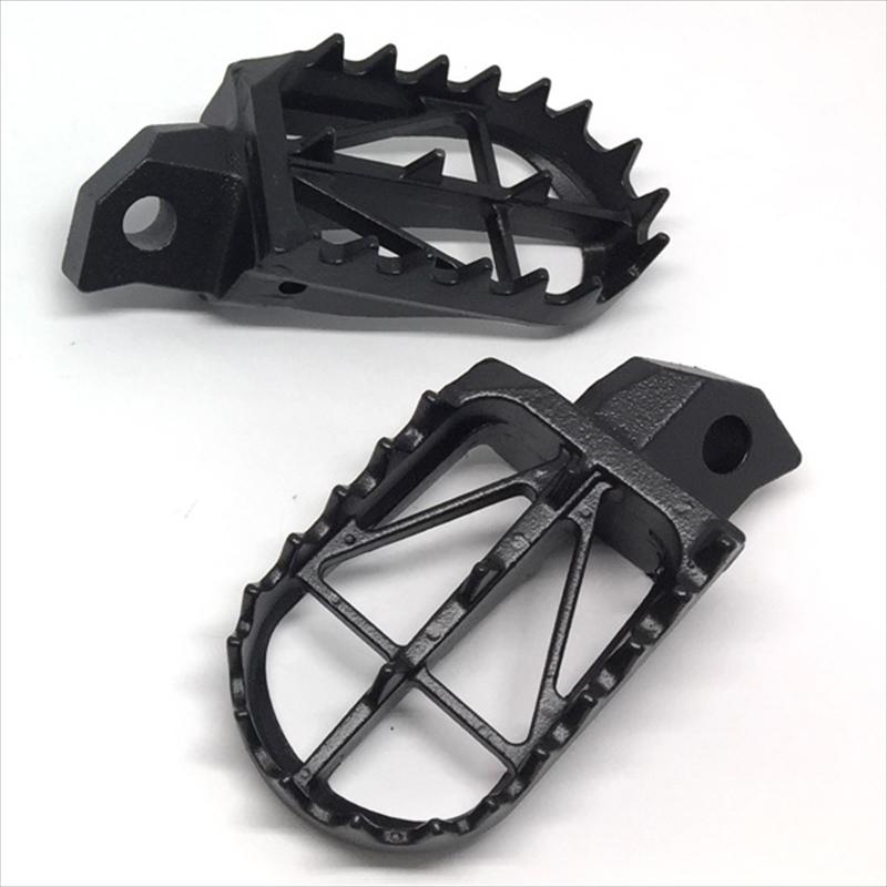 バイク ステップ クロモリワイドフットペグ MID KDX220/KDX250R バイク ステップ クロモリワイドフットペグ MID KDX220/KDX250R