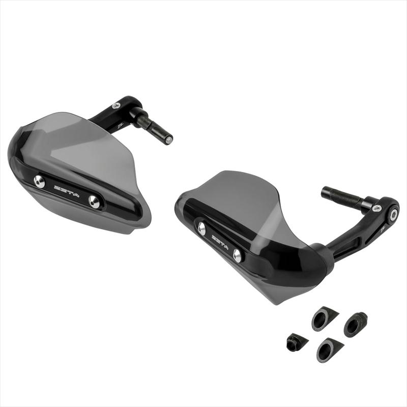 バイクパーツ ハンドル ジータ SONICハンドガードKIT スモーク D3081