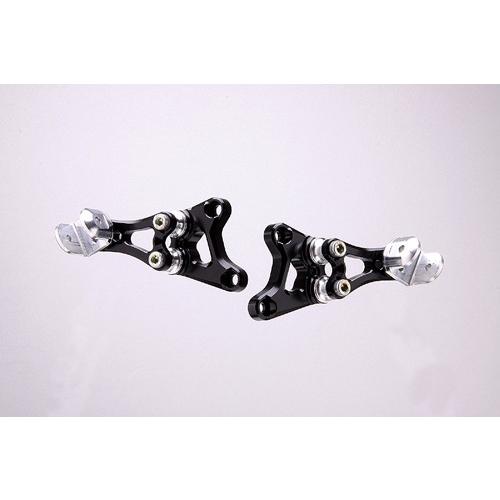 バイク ステップ ストライカー ストライカー ダンデムキット ブラックアルマイト ZRX1100 1200 DAEG 97-09 SS-AA3101B2 取寄品 セール