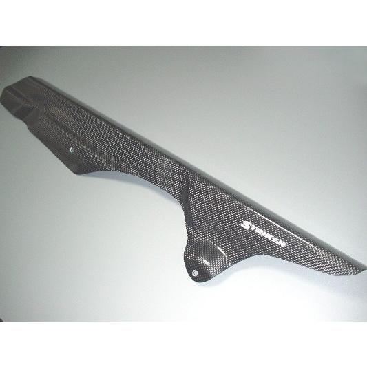 バイク STRIKER ストライカー カーボンチェーンカバー CB750(RC42) SAD-CC103C 取寄品 セール