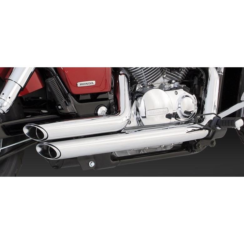 バイクパーツ マフラー バンスアンドハインズ ShortShots Staggered ショートショットスタッガード クローム マフラー 1810-0557_3